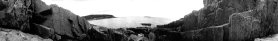 68 Rocks and Atlantic Ocean, Acadia National Park no.1 (2004)